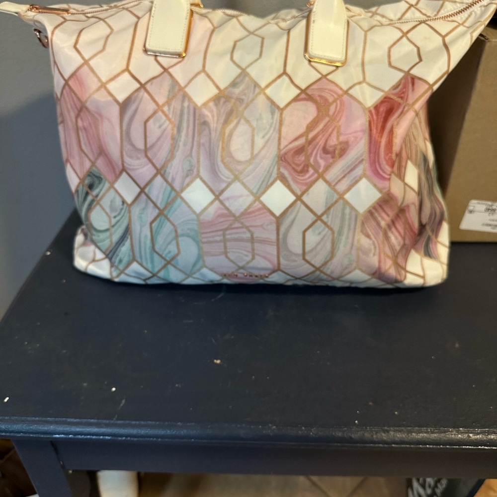 Ted Baker Multicolor Geometric Tote - Picture 4 of 12
